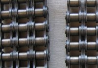 Industrial sprocket roller chains